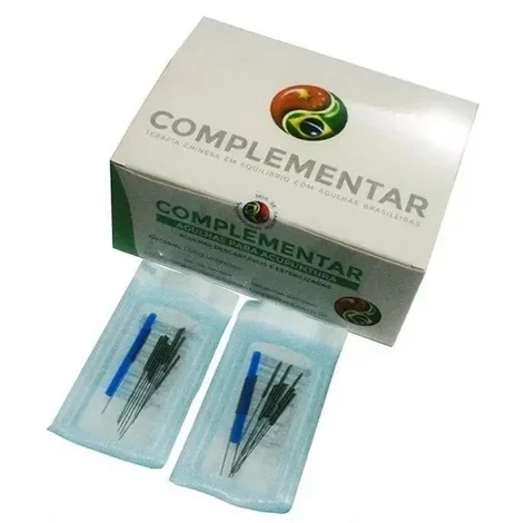 Agulha Sistemica 0,25X30mm com 10 UN Avulsa - Complementar Agulhas