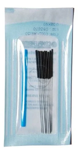 Agulha Sistemica Complementar 0,25X15mm caixa com 1000 Un