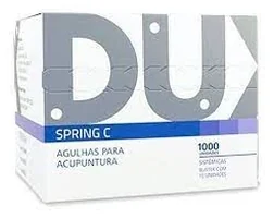 Agulha Spring C 0,25X30mm "Caixa C/ 1000 - Dux
