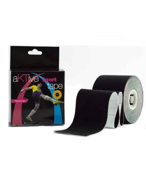 Aktivetape - Kinesiology Tape 5cm x 5m Preta - Aktivetape