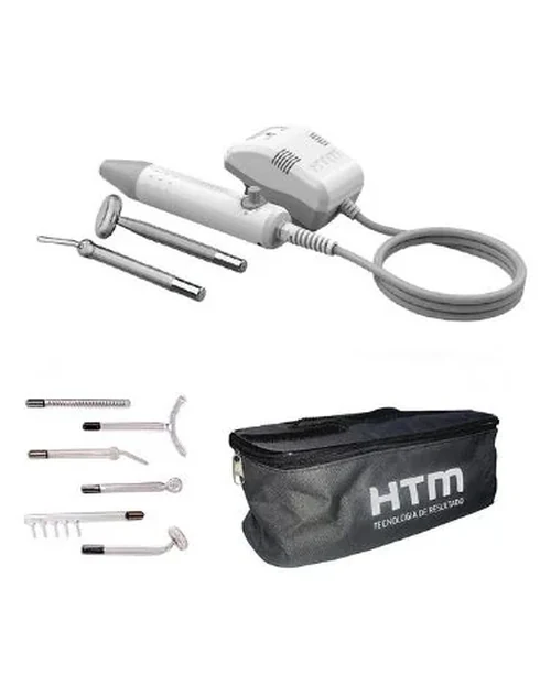 Alta Frequência Portátil Htm + 8 Eletrodos De Vidro