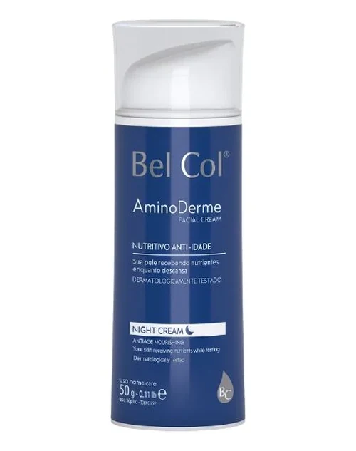 AminoDerme Night Cream – 50g - Bel Col