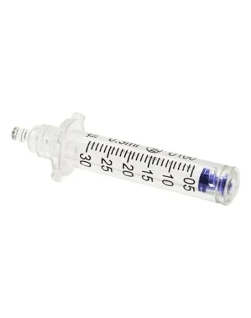 Ampola - Seringa Descartável para Caneta Pressurizada Smart Press 0,3 mL - Caixa com 10 Un - Smart GR