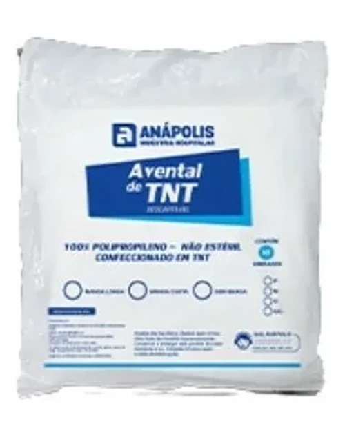 Avental 30g. Desc. M.L. TNT c/10 Unidades - Anapolis