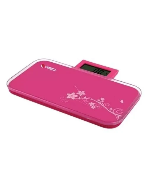 Balança Ultra Port. Vidro Rosa W601 - Wiso