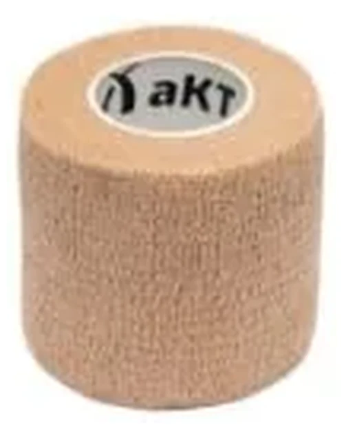 Bandagem Elástica Auto-aderente - Cohesive Tape - 2m x 5cm - Bege - Aktive