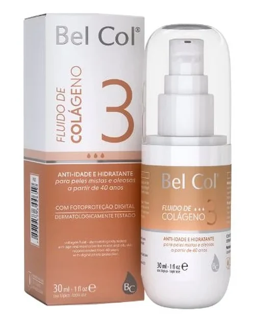 Bel Col 3 – Fluido de Colágeno – 30 ml - Bel Col