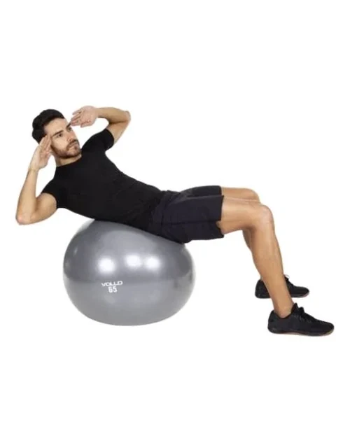 Bola gym ball 65cm com bomba - Vollo