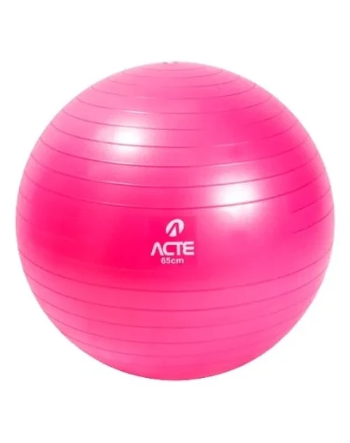Bola gym ball 65cm rosa T9-RS -Acte