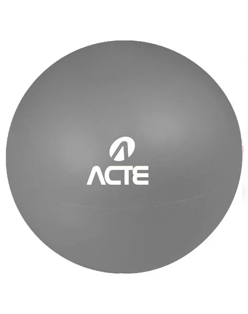 Bola de Pilates Overball 25 cm cinza T72 - Acte