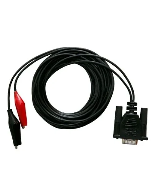 Cabo 68 2 vias Garra Jacaré (Preto) - Heccus - Ibramed