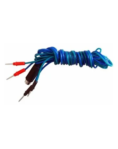 Cabo Para Corrente Bifassica  Azul e Verde Stimulus physio(3147) - Htm Eletronica