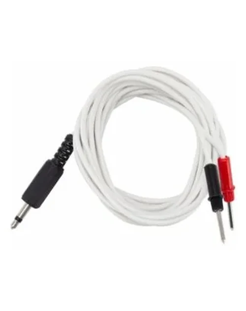 Cabo para Tens e Fes Portátil - Conector P2 - Cor Branca - HTM