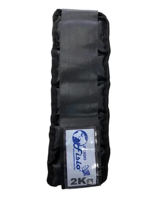 Caneleira Velcro (Granalha de Aço) 2Kg - Mundo Fisio