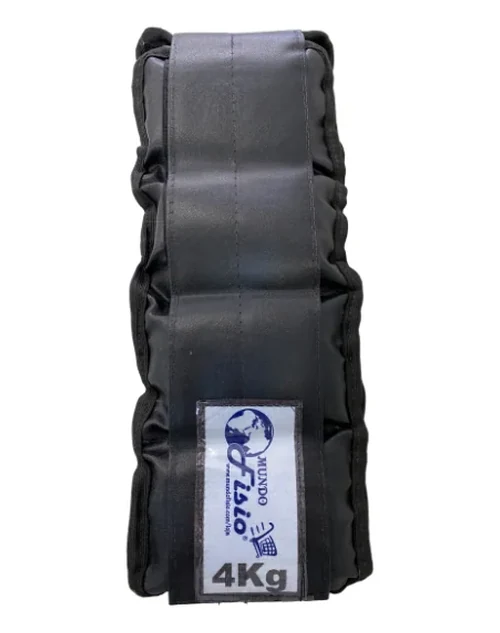 Caneleira Velcro (Granalha de Aço)  4 Kg - Mundo Fisio