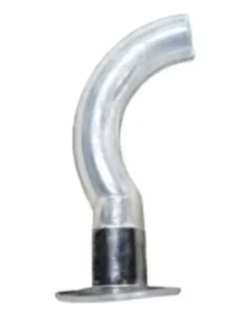 Cânula de Guedel 60mm - Preta - Plástico - Oxigel