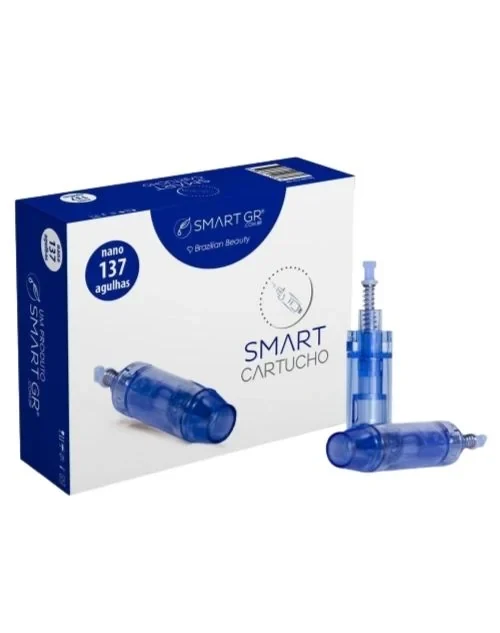 Cartucho Derma Pen Azul - Kit com 10 unidades - 137 Agulhas (nano) - Smart GR