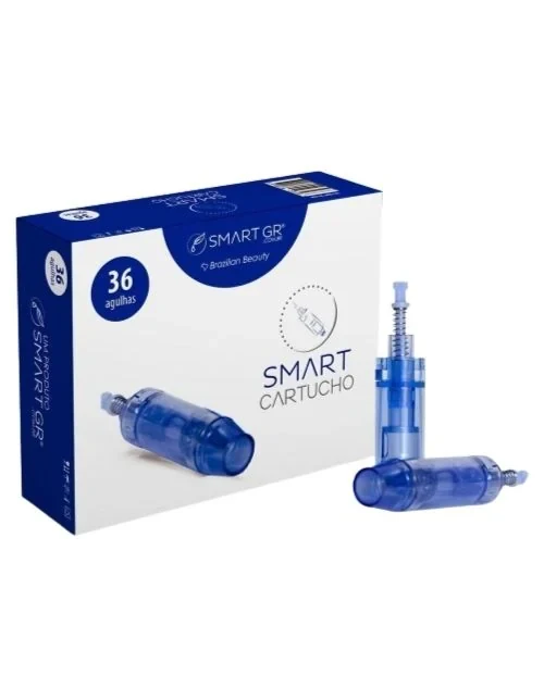 Cartucho Derma Pen Azul - Kit com 10 unidades - 36 agulhas - Smart GR
