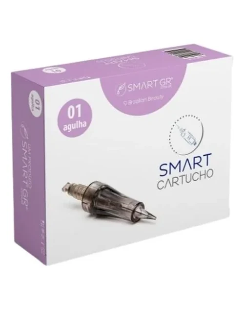 Cartucho Smart Derma Pen Preto - Kit com 10 unidades - 01 agulha - Smart GR