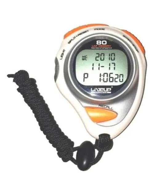 Cronômetro Digital Com Alarme 80 Lap - LiveUp