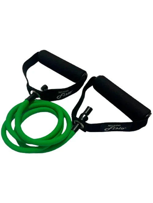 Elástico Extensor de Látex Fraco Verde - Mundo Fisio