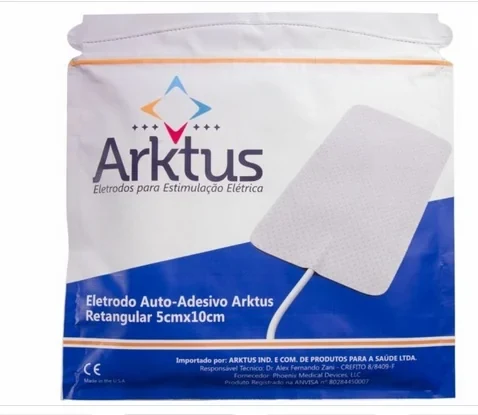 Eletrodo Autoadesivo Valutrode - 5x10 cm - 4un - Arktus
