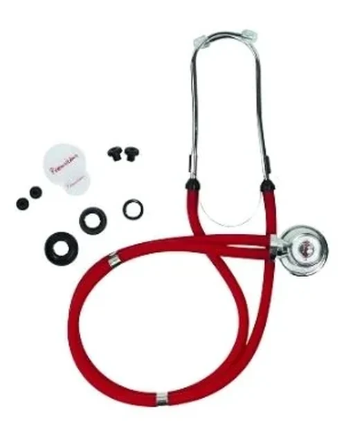 Estetoscópio Rappaport Vermelho - Premium - Accumed