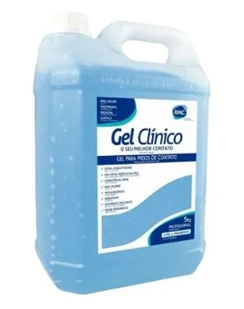 Gel Condutor Azul - Sem Álcool - Galão 5kg - RMC