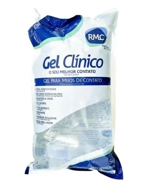Gel Condutor Incolor - Sem Álcool - Bag 5kg - RMC