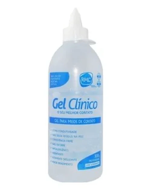 Gel Condutor Incolor - Sem Álcool - Bisnaga 300g - RMC