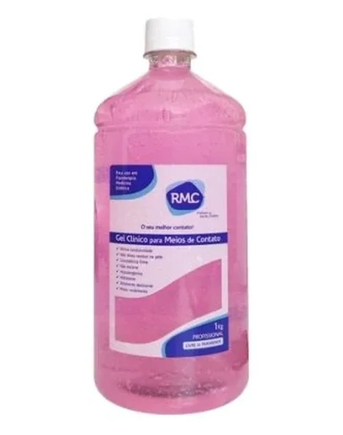 Gel Frasco 1Kg Rosa - RMC