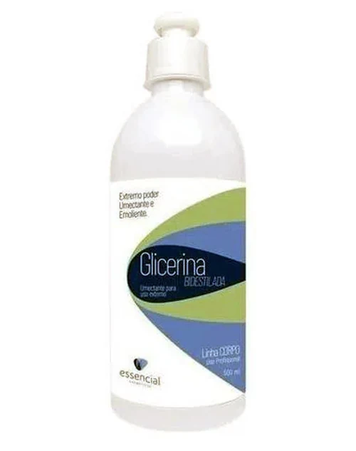 Glicerina Bidestilada 500ml - Essencial Cosméticos