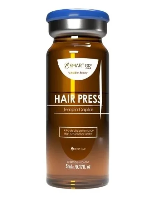 Hair Press - Terapia Capilar - 5 frascos de 5 ml - Smart GR