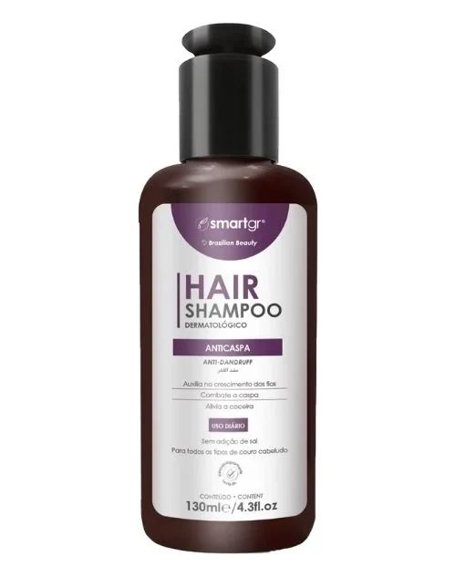 Hair Shampoo - Shampoo de Tratamento Anticaspa - 130 ml - Smart GR