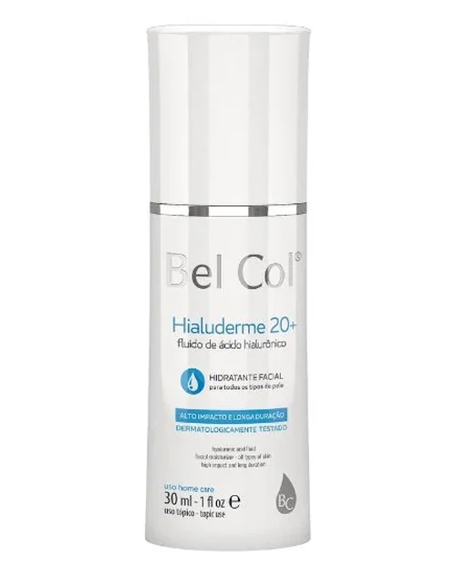 Hialuderme 20+ Fluido de Ácido Hialurônico – 30ml - Bel Col