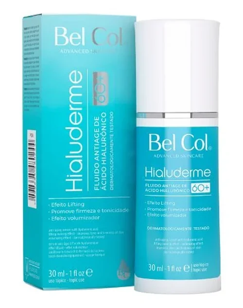 Hialuderme 60+ Fluido de Ácido Hialurônico – 30 ml - Bel Col