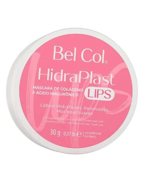 HidraPlast - máscara de colágeno e ácido hialurônico - 30 g - Lips - Bel Col