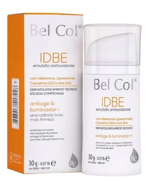 IDBE Emulsion – Emulsão com Idebenona Lipossomada – 30g - Bel Col