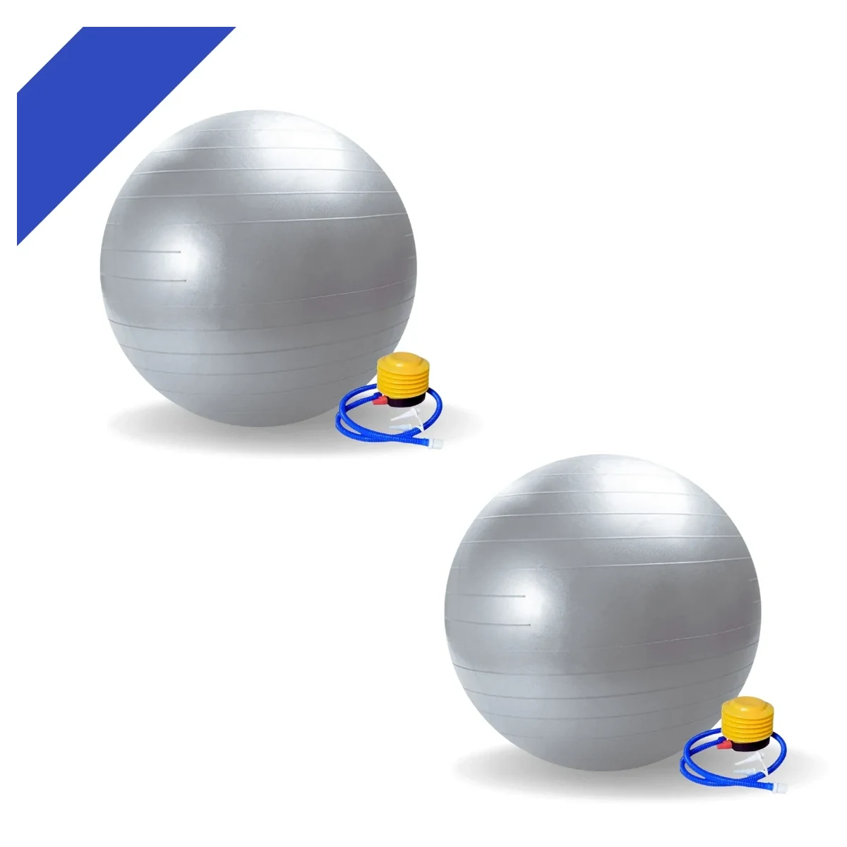 Kit com 2 Bolas de Pilates Mundo Fisio