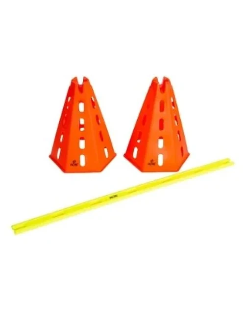 Kit com 2 Cone Agilidade e 1 Barreira - Acte