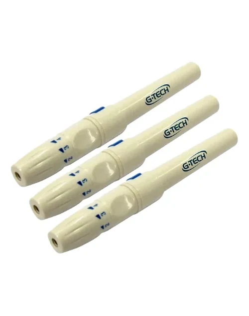 Kit com 3 Canetas Lancetadora - G-Tech