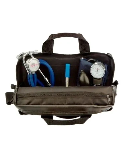 Kit Acadêmico com Estetoscópio Preto - Premium