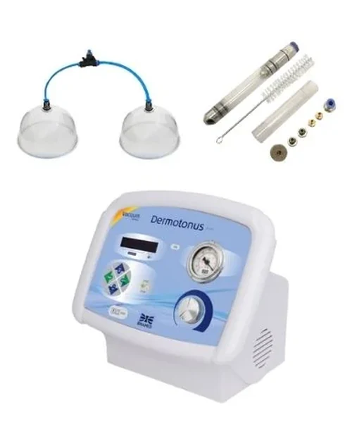 Kit Dermotonus Slim + Caneta diamantada 3 ponteiras + Jogo de ventosa de Gluteo