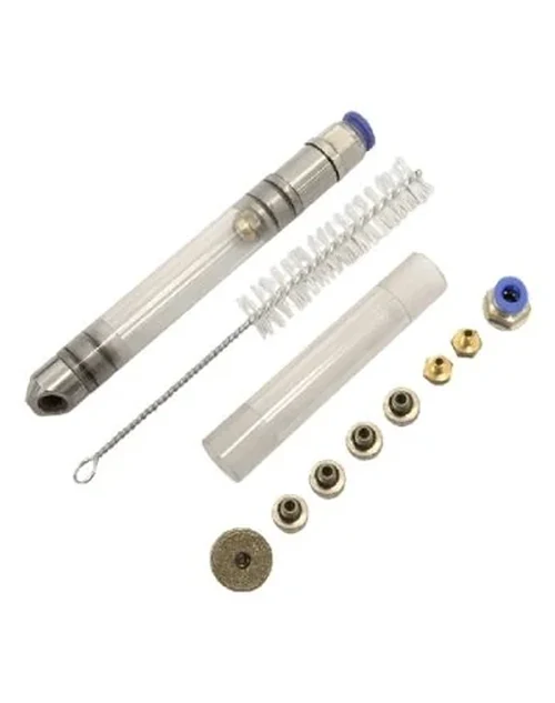 Kit Dermotonus Slim + Conjunto Caneta Peeling Diamantada com 5 Ponteiras Corpo Acrilico - Ibramed