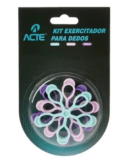 Kit Extensor Para Dedos 3 Intensidades R21 - Acte