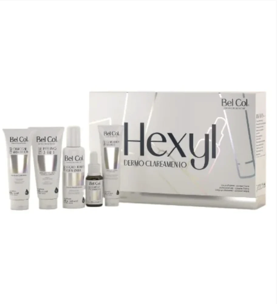 Kit Hexyl Dermoclareamento - contém 5 itens - Bel Col