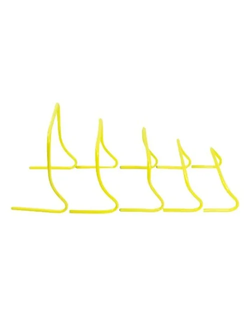 Kit Obstáculos De Treinamento Para Agilidade - Amarelo Neon T75 - Acte