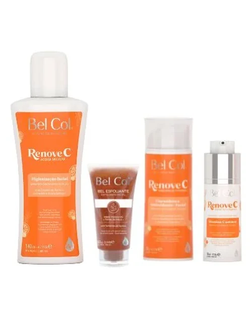 Kit Tratamento com Creme de Vitamina C - Bel Col