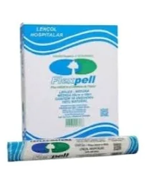 Lençol de Papel  100% Natural 70cmx50m – Flexpell