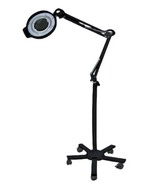 Lupa de Alumínio LED s/ Bandeja Tripé Autovolt Black - Estek